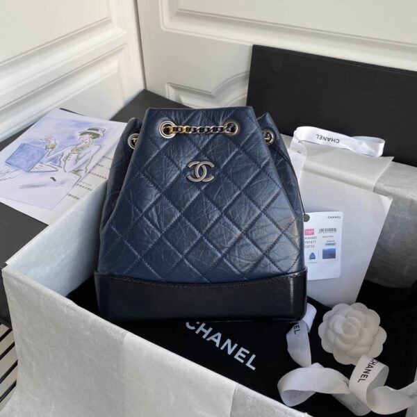[REP 1:1] Gabrielle Backpack White/Beige/Black/Purple For Women 8.3in / 21cm A94485 Y61477 C0204