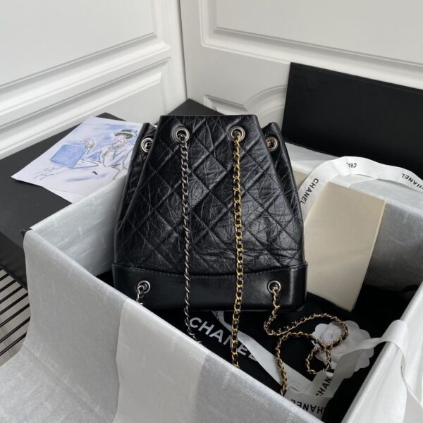 [REP 1:1] Gabrielle Backpack White/Beige/Black/Purple For Women 8.3in / 21cm A94485 Y61477 C0204