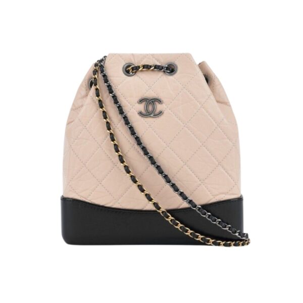 [REP 1:1] Gabrielle Backpack White/Beige/Black/Purple For Women 8.3in / 21cm A94485 Y61477 C0204