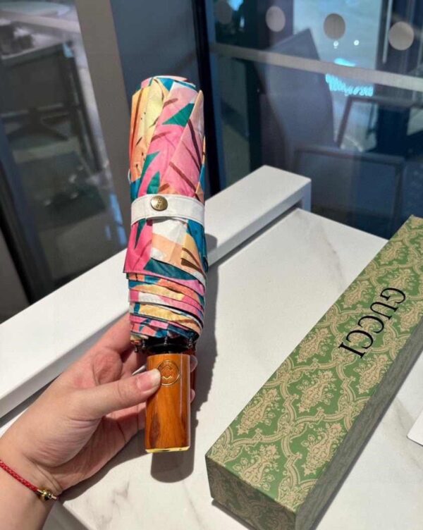 GG Folding Umbrella With Cartoon White
