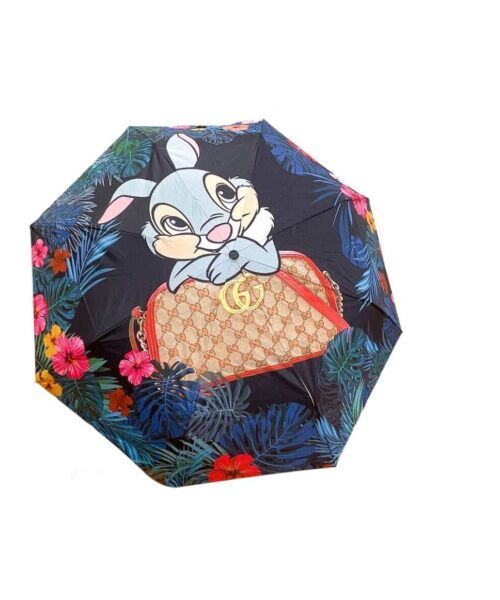 GG Rabbit Umbrella Black