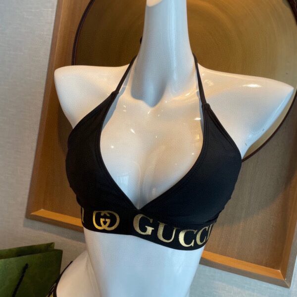 GG Two-Piece Swimsuit Black For Women
