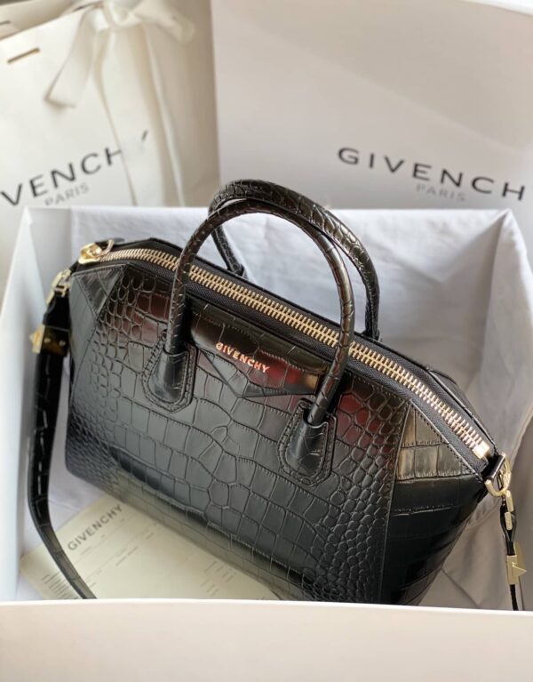 Givenchy Antigona Bag Black For Women, Women's Handbags, Shoulder Bags 11in/28cm GVC
