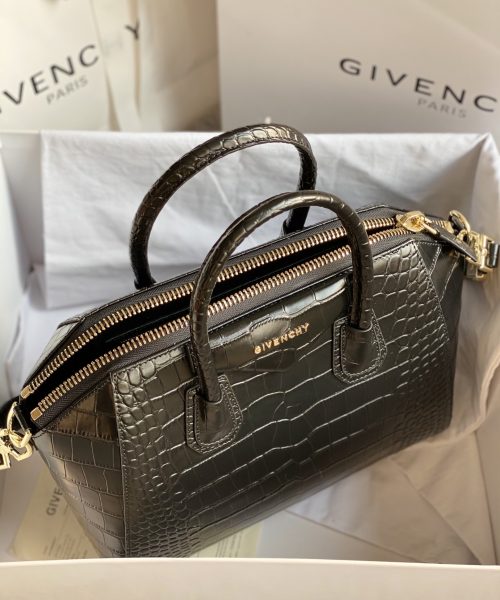 Givenchy Antigona Bag Black For Women, Women's Handbags, Shoulder Bags 11in/28cm GVC
