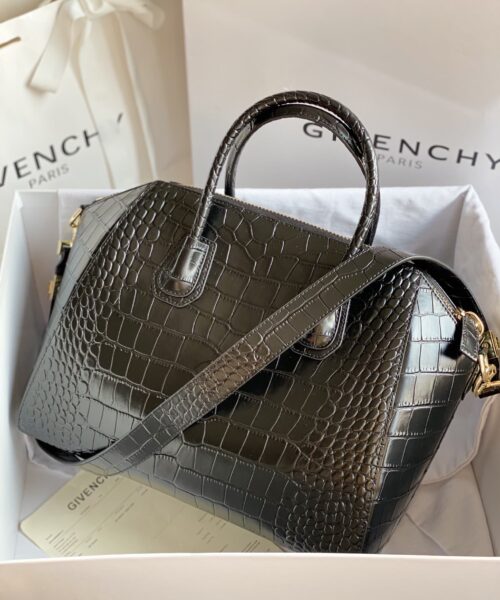 Givenchy Antigona Bag Black For Women, Women's Handbags, Shoulder Bags 11in/28cm GVC