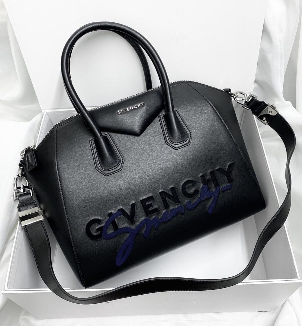 Givenchy Antigona Bag Black For Women, Women's Handbags, Shoulder Bags 13in/33cm GVC