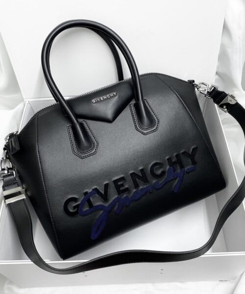 Givenchy Antigona Bag Black For Women, Women's Handbags, Shoulder Bags 13in/33cm GVC