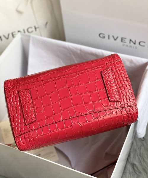 Givenchy Antigona Bag Red For Women, Women's Handbags, Shoulder Bags 11in/28cm GVC