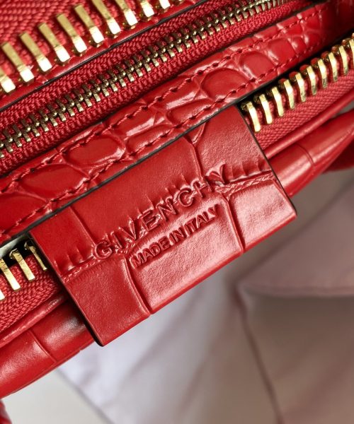 Givenchy Antigona Bag Red For Women, Women's Handbags, Shoulder Bags 11in/28cm GVC