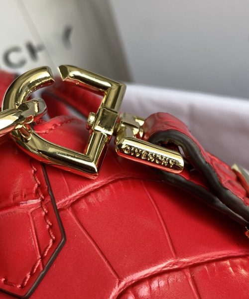 Givenchy Antigona Bag Red For Women, Women's Handbags, Shoulder Bags 11in/28cm GVC