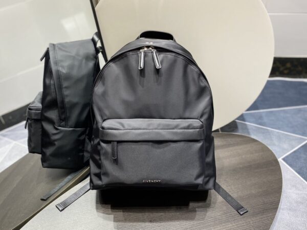 Givenchy Double U Backpack Black For Men, Men's Backpacks 16.9in/50cm GVC BK508AK154-001