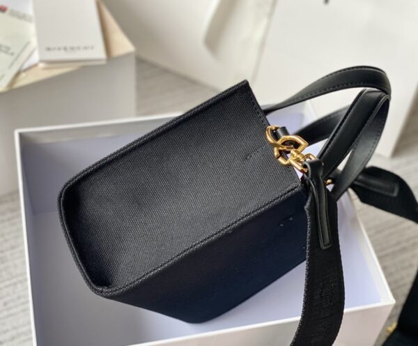 Givenchy Medium G Tote Shopper Bag Canvas Black/Red For Women, Women's Handbags, Shoulder Bags 7.5in/19cm GVC