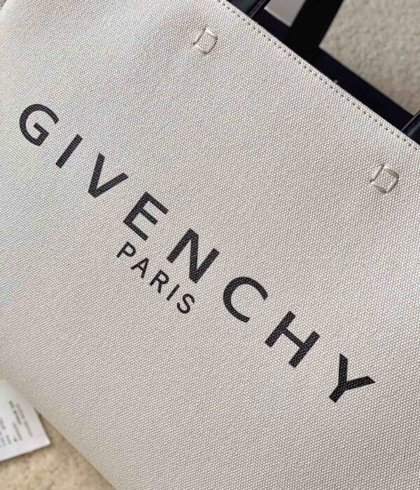 Givenchy Medium G Tote Shopper Bag Canvas Ivory For Women, Women's Handbags, Shoulder Bags 14.5in/37cm GVC BB50N2B1H1-105