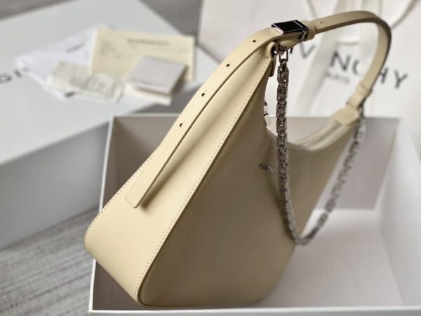Givenchy Medium Moon Cut Out Bag Beige For Women, Women's Handbags, Shoulder Bags 11.8in/30cm GVC