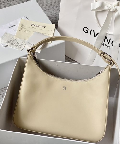Givenchy Medium Moon Cut Out Bag Beige For Women, Women's Handbags, Shoulder Bags 11.8in/30cm GVC