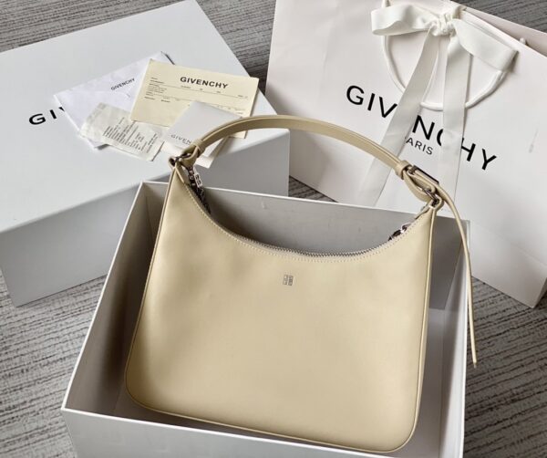 Givenchy Medium Moon Cut Out Bag Beige For Women, Women's Handbags, Shoulder Bags 11.8in/30cm GVC