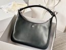 Givenchy Medium Moon Cut Out Bag Black For Women, Women's Handbags, Shoulder Bags 11.8in/30cm GVC BB50LWB1A4-001