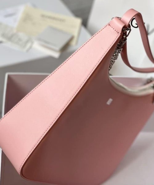 Givenchy Medium Moon Cut Out Bag Pink For Women, Women's Handbags, Shoulder Bags 11.8in/30cm GVC