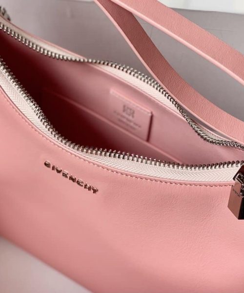 Givenchy Medium Moon Cut Out Bag Pink For Women, Women's Handbags, Shoulder Bags 11.8in/30cm GVC