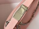 Givenchy Medium Moon Cut Out Bag Pink For Women, Women's Handbags, Shoulder Bags 11.8in/30cm GVC