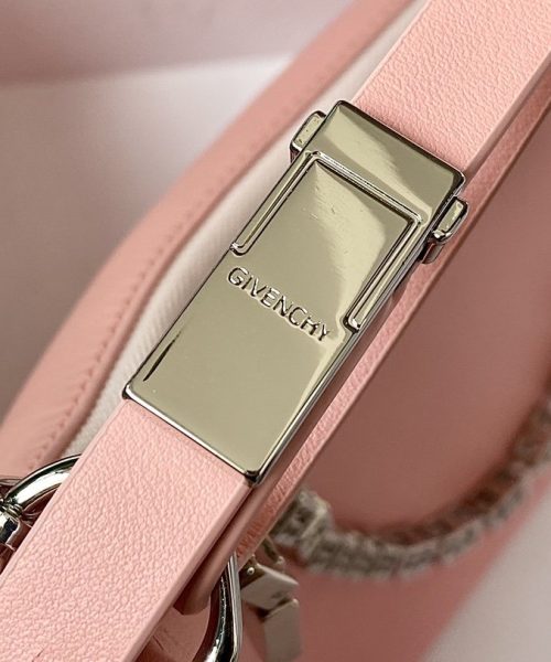 Givenchy Medium Moon Cut Out Bag Pink For Women, Women's Handbags, Shoulder Bags 11.8in/30cm GVC