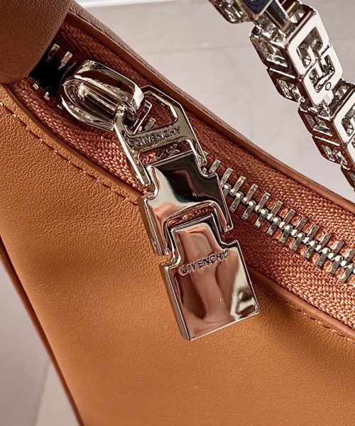 Givenchy Medium Moon Cut Out Bag Pumpkin For Women, Women's Handbags, Shoulder Bags 11.8in/30cm GVC
