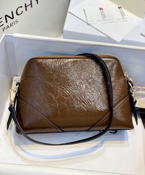 Givenchy Messenger Bag Brown For Women, Women's Handbags, Shoulder And Crossbody Bags 9.8in/25cm GVC
