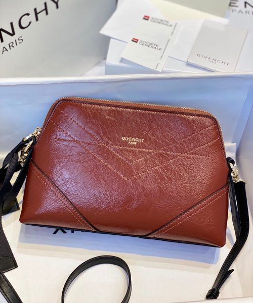 Givenchy Messenger Bag Caramel Brown For Women, Women's Handbags, Shoulder And Crossbody Bags 9.8in/25cm GVC