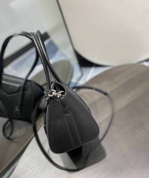 Givenchy Mini Antigona Lock Bag Black For Women, Women's Handbags, Shoulder Bags 8.7in/22cm GVC