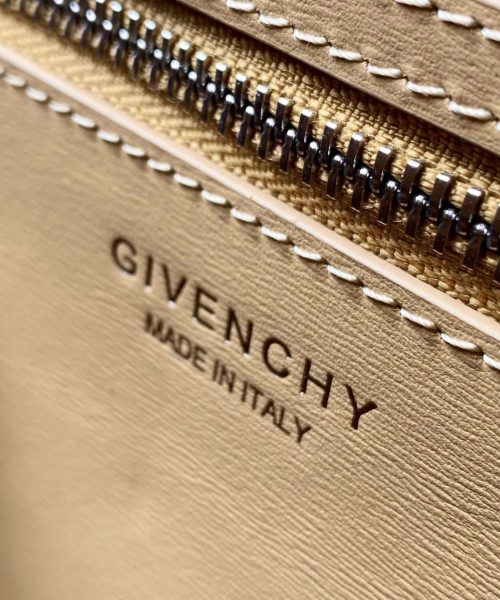 Givenchy Mini Antigona Lock Bag Caramel For Women, Women's Handbags, Shoulder Bags 8.7in/22cm GVC