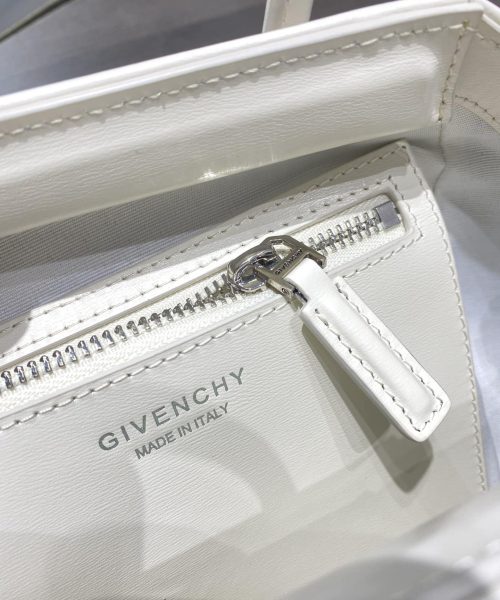 Givenchy Mini Antigona Lock Bag Ivory For Women, Women's Handbags, Shoulder Bags 8.7in/22cm GVC BB50J0B16S-105