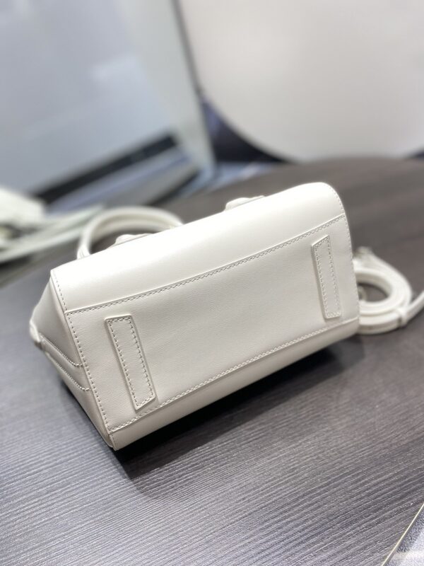 Givenchy Mini Antigona Lock Bag Ivory For Women, Women's Handbags, Shoulder Bags 8.7in/22cm GVC BB50J0B16S-105