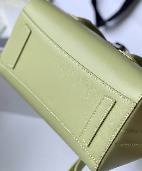 Givenchy Mini Antigona Lock Bag Khaki For Women, Women's Handbags, Shoulder Bags 8.7in/22cm GVC