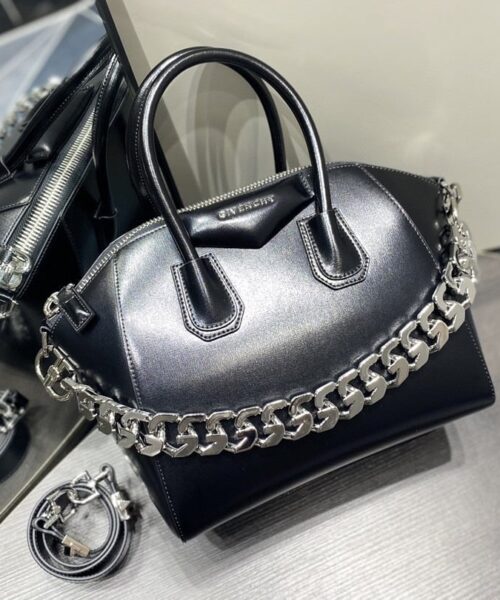 Givenchy Mini Antigona Sport Bag Black For Women, Women's Handbags, Shoulder Bags 8.7in/22cm GVC BB50P6B1A4-001