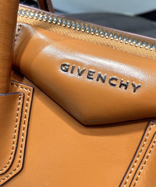 Givenchy Mini Antigona Sport Bag Caramel Brown For Women, Women's Handbags, Shoulder Bags 8.7in/22cm GVC