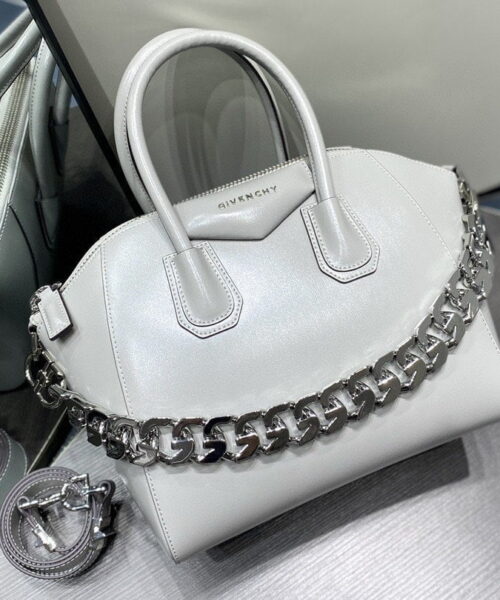 Givenchy Mini Antigona Sport Bag Ivory For Women, Women's Handbags, Shoulder Bags 8.7in/22cm GVC