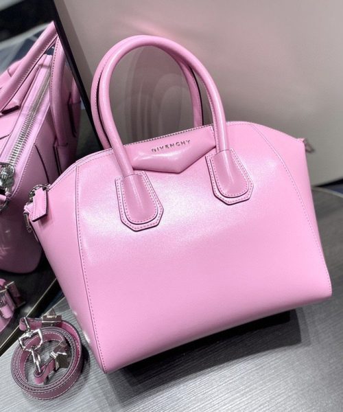 Givenchy Mini Antigona Sport Bag Pink For Women, Women's Handbags, Shoulder Bags 8.7in/22cm GVC