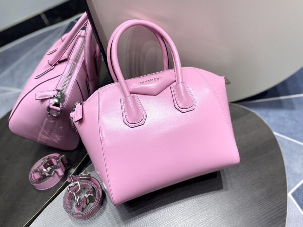 Givenchy Mini Antigona Sport Bag Pink For Women, Women's Handbags, Shoulder Bags 8.7in/22cm GVC