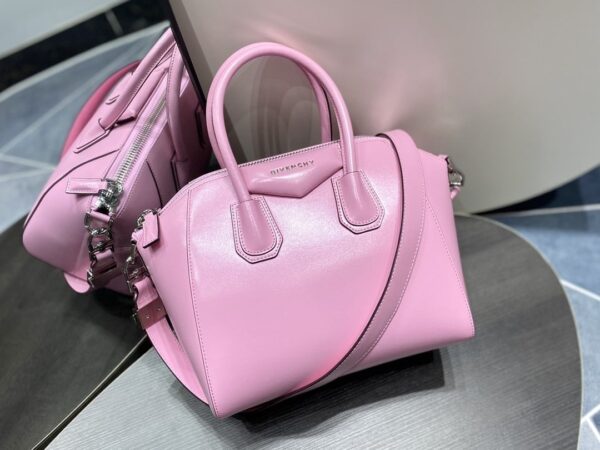 Givenchy Mini Antigona Sport Bag Pink For Women, Women's Handbags, Shoulder Bags 8.7in/22cm GVC