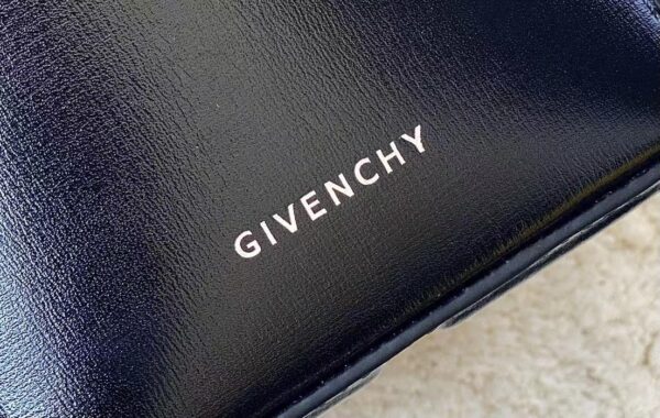 Givenchy Mini Cut Out Bucket Bag Black For Women, Women's Handbags, Shoulder Bags 6.3in/16cm GVC BB50NRB1GV-001