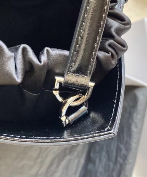 Givenchy Mini Cut Out Bucket Bag Black For Women, Women's Handbags, Shoulder Bags 6.3in/16cm GVC BB50NRB1GV-001