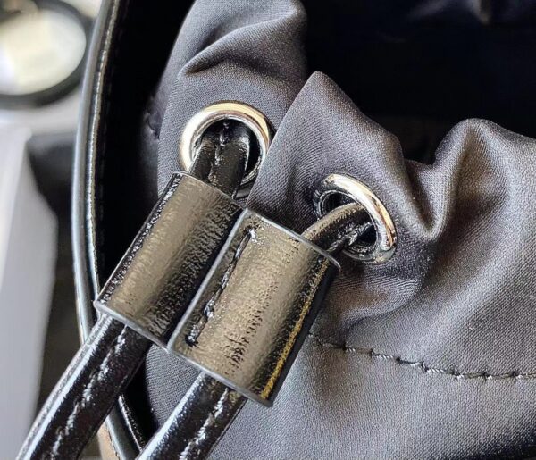 Givenchy Mini Cut Out Bucket Bag Black For Women, Women's Handbags, Shoulder Bags 6.3in/16cm GVC BB50NRB1GV-001