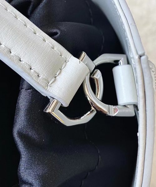 Givenchy Mini Cut Out Bucket Bag Ivory For Women, Women's Handbags, Shoulder Bags 6.3in/16cm GVC BB50NRB1GV-105
