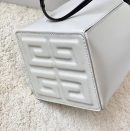Givenchy Mini Cut Out Bucket Bag Ivory For Women, Women's Handbags, Shoulder Bags 6.3in/16cm GVC BB50NRB1GV-105