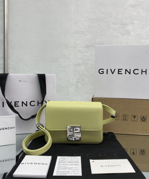 Givenchy Small 4G Bag Green For Women, Women's Handbags, Shoulder Bags 6.5in/16.5cm GVC