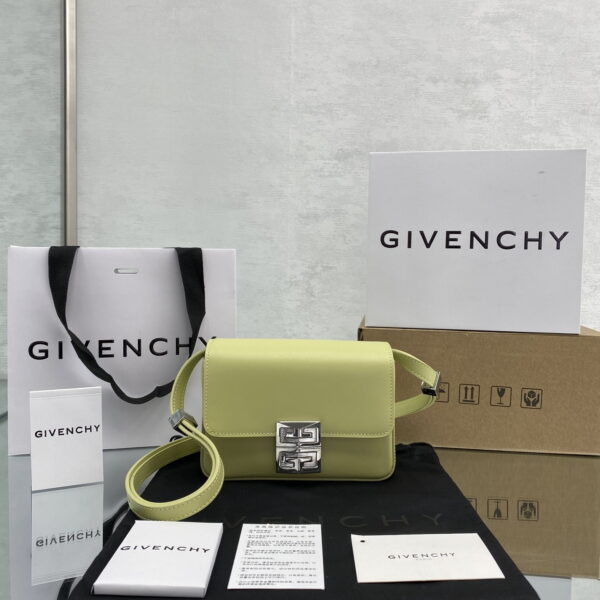 Givenchy Small 4G Bag Green For Women, Women's Handbags, Shoulder Bags 6.5in/16.5cm GVC