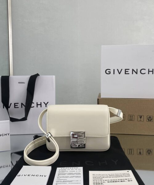 Givenchy Small 4G Bag Ivory For Women, Women's Handbags, Shoulder Bags 6.5in/16.5cm GVC