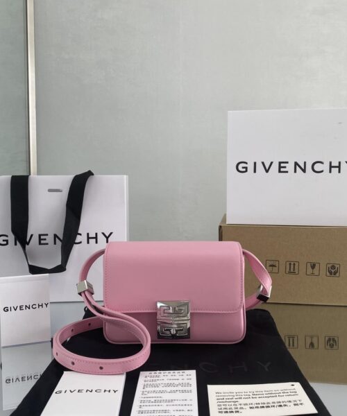 Givenchy Small 4G Bag Pink For Women, Women's Handbags, Shoulder Bags 6.5in/16.5cm GVC