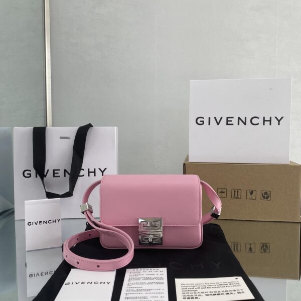Givenchy Small 4G Bag Pink For Women, Women's Handbags, Shoulder Bags 6.5in/16.5cm GVC