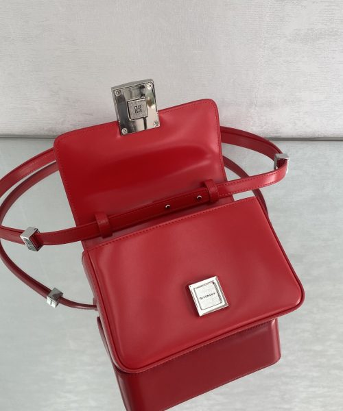 Givenchy Small 4G Bag Red For Women, Women's Handbags, Shoulder Bags 6.5in/16.5cm GVC